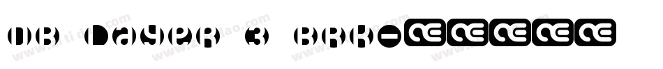 DB Layer 3 BRK字体转换
